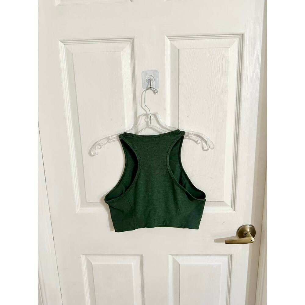 Outdoor Voices Athena Crop Top Hunter Green Medium - Picture 4 of 9